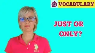 1 perc angol - Just vagy only?