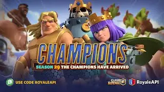 Clash Royale // fantastic gameplay Hog Rider VS Golem