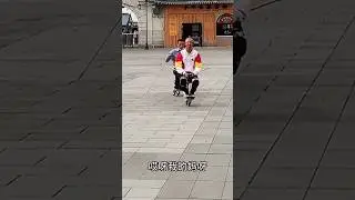 A small hand operated bicycle #amazing #funny #tiktok #shorts