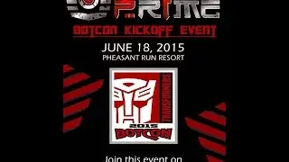 TheChosenPrime.com & GetRightRobot Botcon Kick Off Party