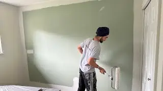 How to repaint a room fast