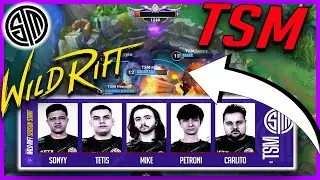 WILD RIFT TSM FTX FIRST TIME PLAYING IN PRO TOURNAMENT (BEST LATAM REGION TEAM)?