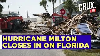 Hurricane Milton Live | Milton Intensifies To Category 5 Strength | Florida Live