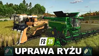 🔥Farming Simulator 25 - 🍚 Ryż - wszystko o nowej uprawie! 🧐  #FS25