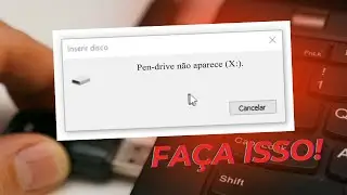 🔸 PEN-DRIVE não Aparece no Meu Computador ⁞ Não Reconhece no Windows ( PT - BR )