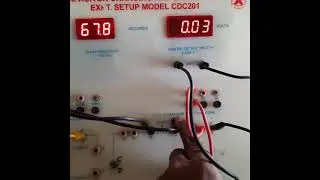 Lab Demonstration video_18PHYL26_Experiment 12_Charging and Discharging_Prakash V