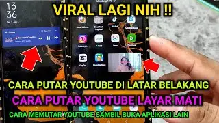 cara putar youtube di latar belakang | cara putar youtube layar mati terbaru