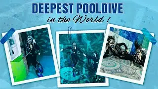 Deepest Pool Dive in the world! | Monkey Inc