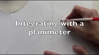 Integrating with a planimeter