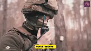 A mortar attack is launched to support the Russian infantry.