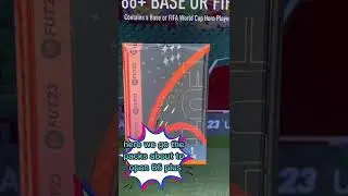 Shocking 86+ Hero or FIFA World Cup Hero Pack #shorts #fifa23 #fut23 #new