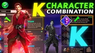 K Character Combination 2024 | Best character combination for K | Best combination