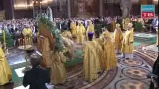 Рождественская служба в Храме Христа Спасителя. 2014 г. ДОБРО-ТВ