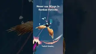 Never Use Wings in Fortnite #fortnite #200pumpedbtw #fortniteclips #1victoryroyale #gaming