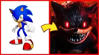 SONIC the Hedgehog ALL CHARACTERS as EXE 2024