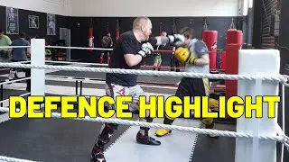 Dodge, Duck, Dip, Dive, and Dodge #kickboxing #karate #sparring #sparringsession