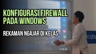 Konfigurasi Firewall pada Host (Windows) : Dokumentasi Ngajar Keamanan Jaringan