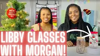 Applying Vinyl To A Libby Glass: Easy Tutorial #libbyglass #adhesivevinyl #cricutforbeginners