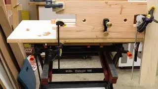 Tricked out Black & Decker Workmate and Bench Bull Accessory