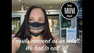 My Tonsillectomy Sent Me to the ER! *EMOTIONAL VLOG*