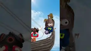 11 варягов часть 2. черный юмор. мультфильм. песня группы Косопёт. shorts акула