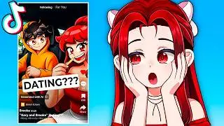 Reacting to my CRUSH’S TIKTOKS!