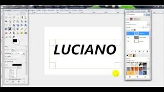 COME CREARE UNA SCRITTA CON GIMP