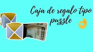 Caja de origami tipo Puzzle