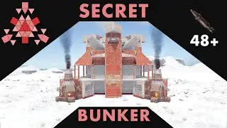 ORYX V2 - A Cosy SOLO/DUO Base | HIDDEN BUNKERS | Grenade Chutes | RUST 2024