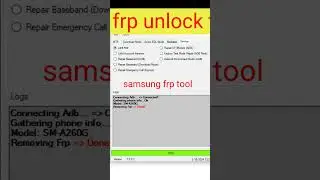 Samsung Frp New offline Tool 2024 No Adb Enable 