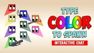 INTERACTIVE LIVE STREAM! - Type Color or Country to Spawn! 🟨🟥🟩🟦 20.05.2026