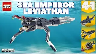 Sea Emperor Leviathan LEGO 31088 Alternate Digital Build