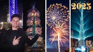 New Year 2023 Celebration in Dubai Burj Khalifa 😍