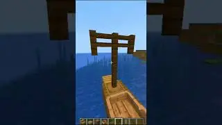 МИНИАТЮРНЫЙ КОРАБЛЬ В MINECRAFT⛵