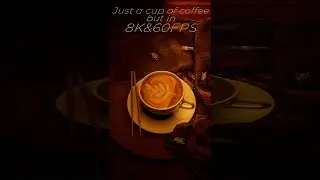 Relaxing cup of coffee but in 8k 60 fps! UE5 Real-Time render