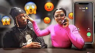 EX BLOWING UP MY PHONE PRANK ON GIRLFRIEND *SHE ANSWERED IT*