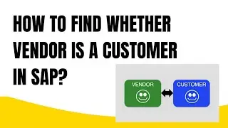 SAP Cutomer and Vendor