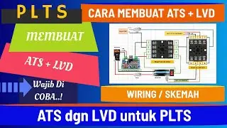 How to assemble ATS (Automatic Transfer Switch) with LVD (Low volt disconnect)