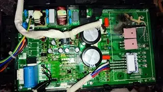 How to repair bluestar inverter ac communication error in tamil  / inverter ac outdoor PCB repair