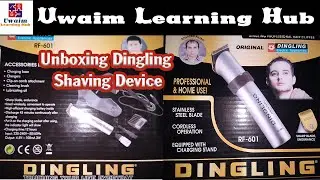 Unboxing Dingling Shaving Device(Urdu\Hidi)