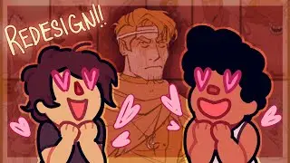 I Redesign RAZIA'S SHADOW characters and talk about them with Eris!
