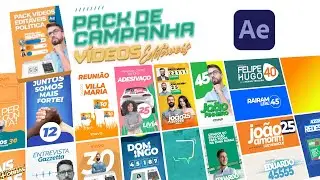 PACK DE VÍDEOS DE POLÍTICA ANIMADOS EDITÁVEIS - AFTER EFFECTS