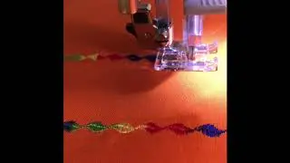 Variegated Thread for Satin Stitches