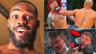 MMA Community REACTS to Tom Aspinall vs Ciryl Gane Highlights UFC 321 (Eye Poke)