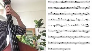 Paul Chambers - Tadd’s Delight(solo Transcription)
