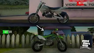 AKU MEMODIFIKASI MOTOR SANCHEZ SPEK OFFROAD !!! GTA SAMP ROLEPLAY