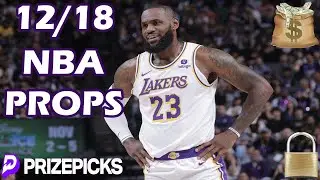PRIZEPICKS NBA PICKS | MONDAY 12/18/23 | NBA PLAYER PROPS PICKS | NBA PROPS & BETS TODAY