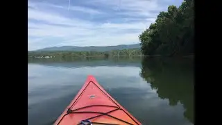 Paddling Lake James, North Carolina