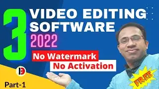 FREE Video Editing Software(2022) | For Beginners | 100% FREE |
