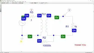 Transformer in PSpice